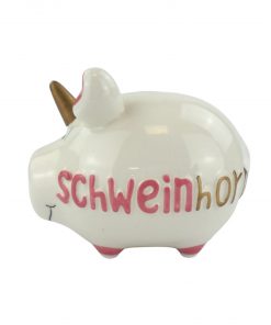KCG Sparschwein, Seitenansicht mit Schriftzug "Schweinhorn"