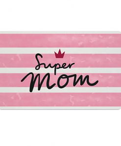 ppd Frühstücksbrettchen "Super Mom"