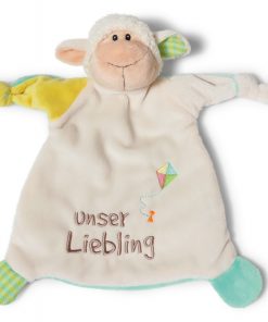 NICI Schmusetuch - Lamm "unser Liebling"