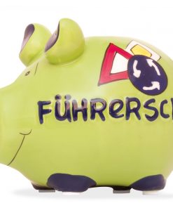 KCG Sparschwein mit Schriftzug "Führerschein"