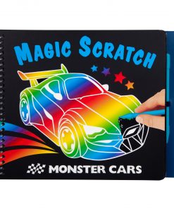 Monster Cars Magic Scratch Book