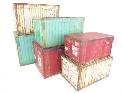 Geschenkboxen "Container", verschiede Größen