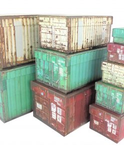Geschenkboxen "Container", verschiedene Größen