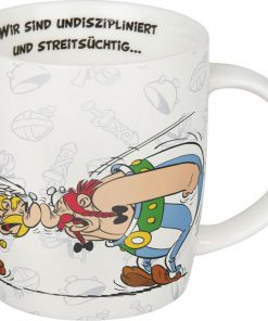 Könitzer Kaffeebecher "Asterix - ... aber wir lieben unsere Freunde!"