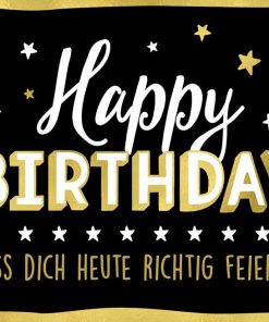 Geschenkbox mit Musik "Happy Birthday - Lass dich feiern"
