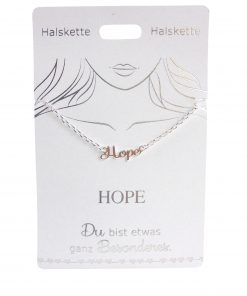 Halskette "Hope", versilbert