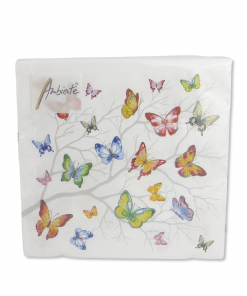 Ambiente® Servietten - Colorful butterflies (mini)