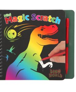 DINO WORLD Magic Scratch Book mini