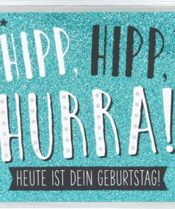 Geschenkbox mit Musik "Hipp Hipp Hurra"