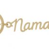 Schlüsselanhänger mit Schriftzug - Namaste