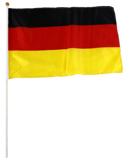 Deutschland-Flagge mit Stab
