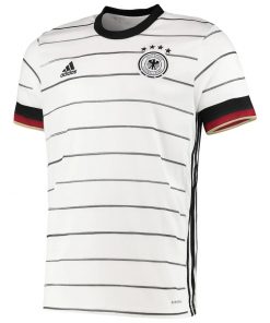 adidas Deutschland Heimtrikot EM 2021, schwarz/weiß, Größe L