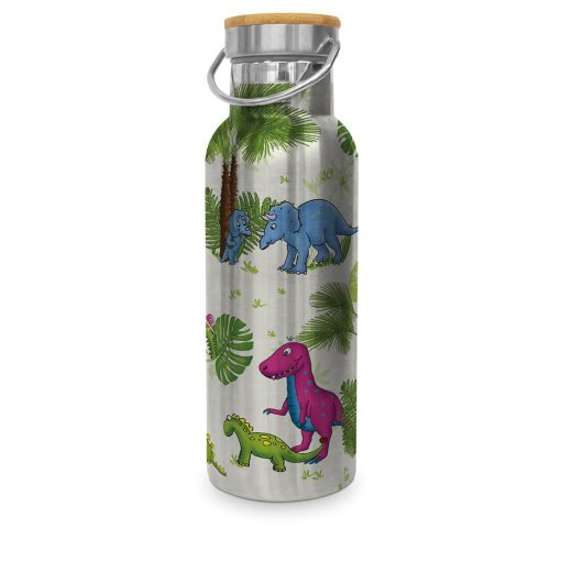 ppd Edelstahl-Thermosflasche "Dinosaurier"