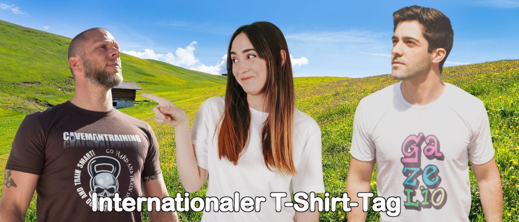 Internationaler T-Shirt-Tag