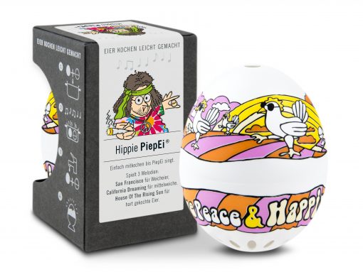 Hippie PiepEi – Eieruhr zum Mitkochen mit Verpackung