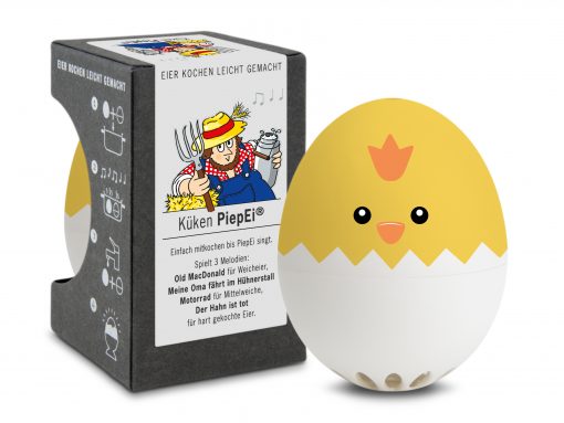 Küken PiepEi – Eieruhr zum Mitkochen mit Verpackung
