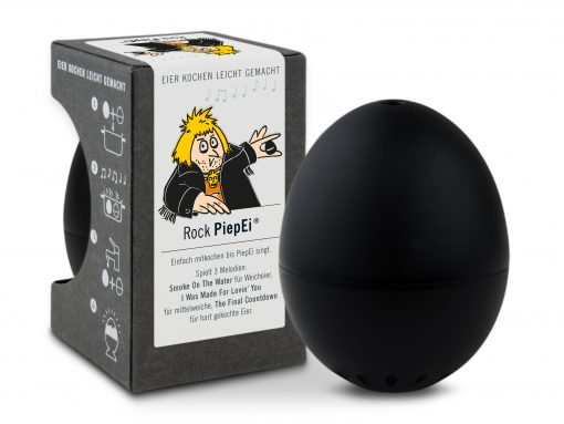 Rock PiepEi – Eieruhr zum Mitkochen mit Verpackung