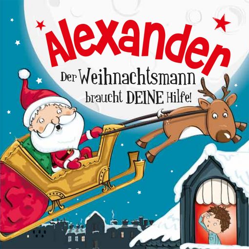 Personalisierte Weihnachtsgeschichte für Alexander