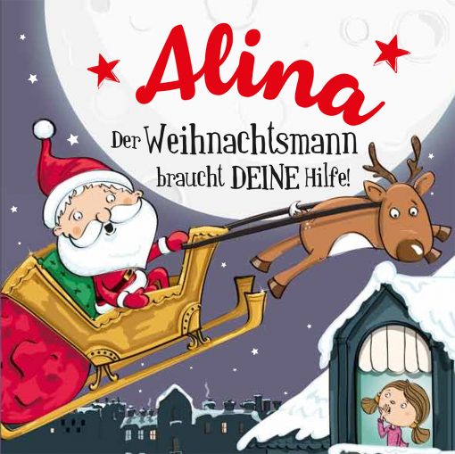 Personalisierte Weihnachtsgeschichte für Alina