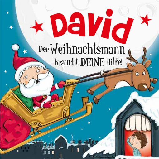 Personalisierte Weihnachtsgeschichte für David