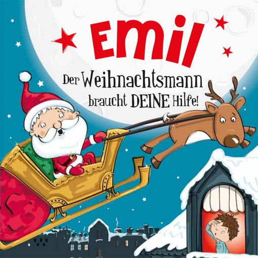 Personalisierte Weihnachtsgeschichte für Emil