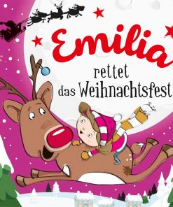 Personalisierte Weihnachtsgeschichte für Emilia