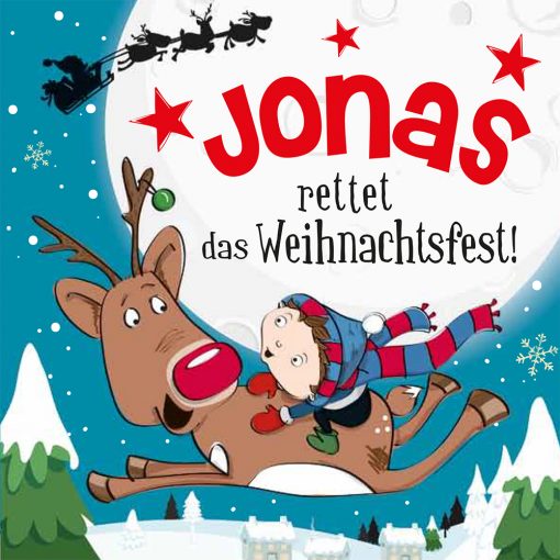 Personalisierte Weihnachtsgeschichte für Jonas