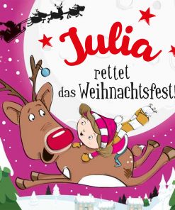Personalisierte Weihnachtsgeschichte für Julia