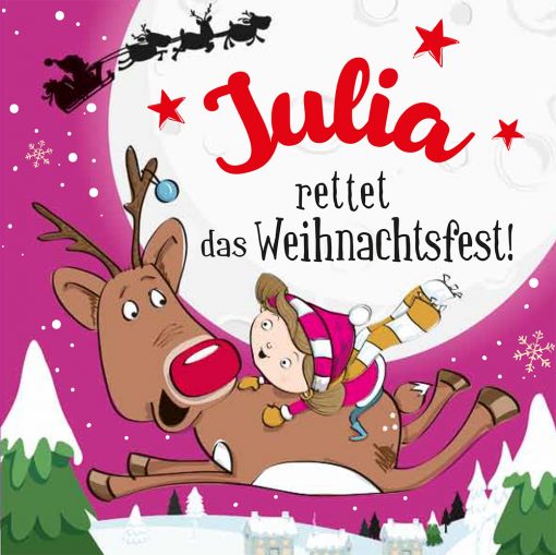 Personalisierte Weihnachtsgeschichte für Julia