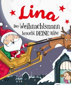 Personalisierte Weihnachtsgeschichte für Lina