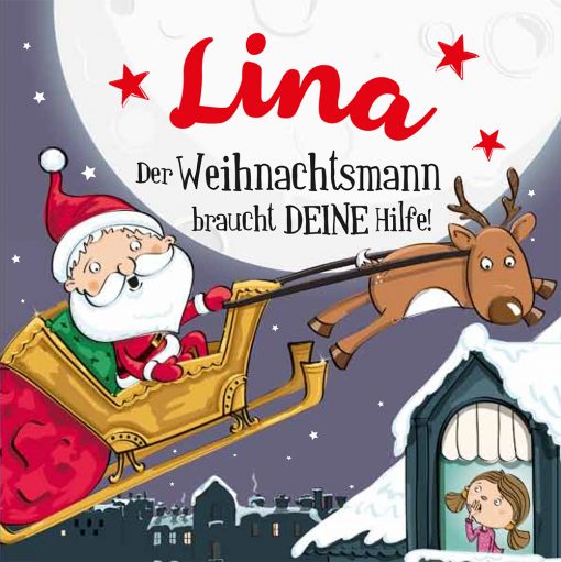 Personalisierte Weihnachtsgeschichte für Lina