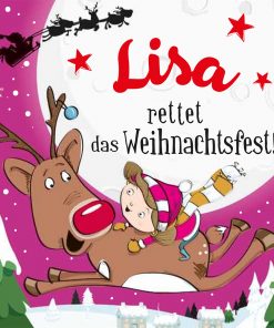 Personalisierte Weihnachtsgeschichte für Lisa