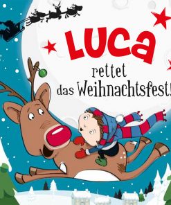 Personalisierte Weihnachtsgeschichte für Luca
