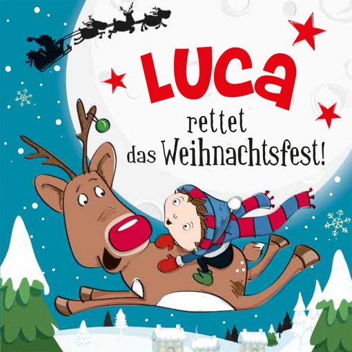 Personalisierte Weihnachtsgeschichte für Luca