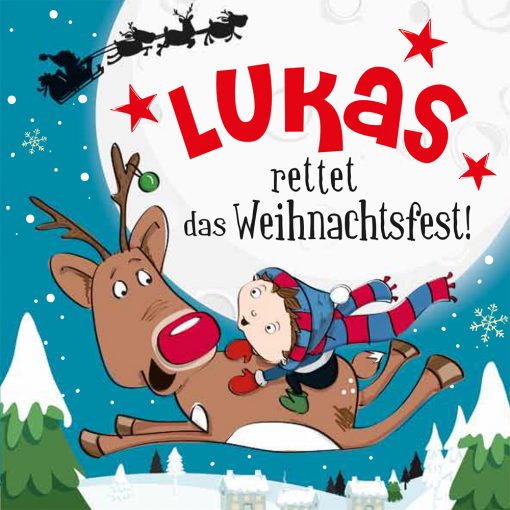 Personalisierte Weihnachtsgeschichte für Lukas