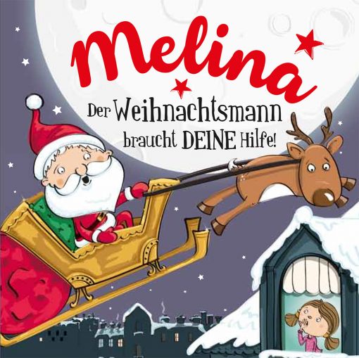 Personalisierte Weihnachtsgeschichte für Melina