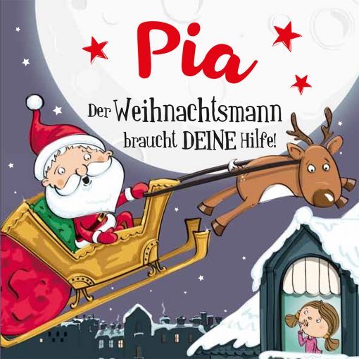 Personalisierte Weihnachtsgeschichte für Pia