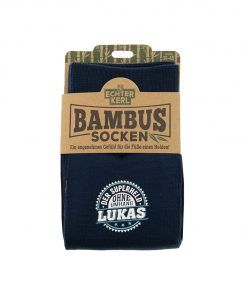 Echter Kerl – Socken aus Bambus – Lukas