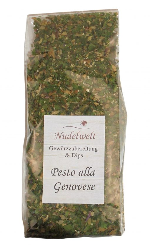 Pesto alla Genovese in einer Tüte
