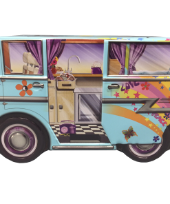 Blech-Keksdose “Mini Camper Van – Hippy”
