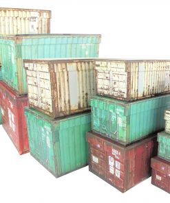 Geschenkkartonage "Container", verschiedene Größen