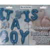 Folien-Luftballon-Set "It is a boy"