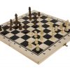 Holz-Brettspiel Schach
