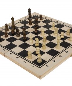 Holz-Brettspiel Schach