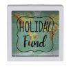 Spardose "Holiday Fund" mit Weltkarte