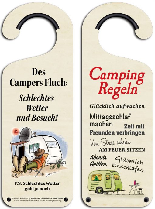 Kult-Klinkenhänger - Campers Fluch