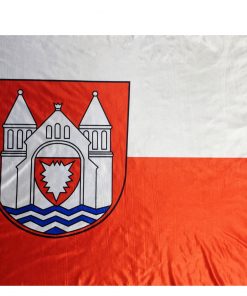 Flagge von Rinteln mit Stadtwappen, 100x150 cm