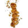 Goldene Rosen-Hochzeitsdekoration aus Stoff