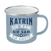 Top-Lady Emaille-Becher Katrin