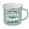 Top-Lady Emaille-Becher Laura